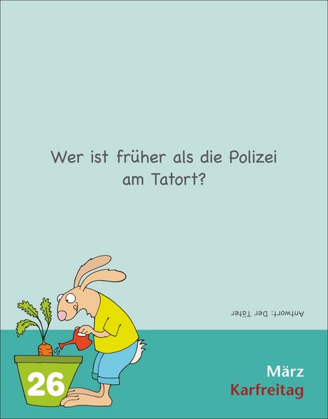Produktbild: Witze f&uuml;r Kids Tagesabrei&szlig;kalender 2027