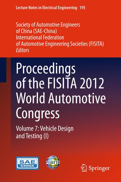Produktbild: Proceedings of the FISITA 2012 World Automotive Congress