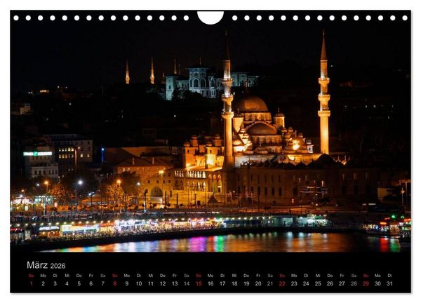 Produktbild: Istanbul Highlights (Wandkalender 2026 DIN A4 quer), CALVENDO Monatskalender