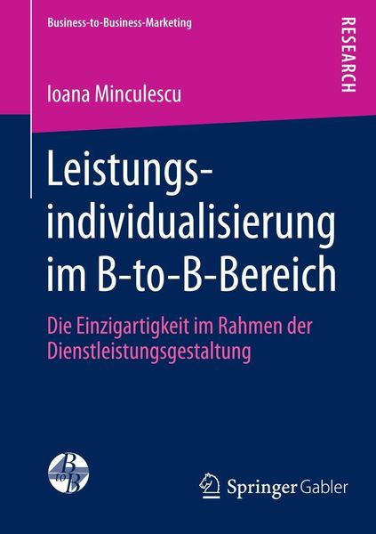 Produktbild: Leistungsindividualisierung im B-to-B-Bereich