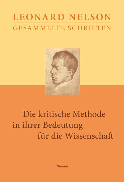 Produktbild: Die kritische Methode in ihrer Bedeutung f&uuml;r die Wissenschaft