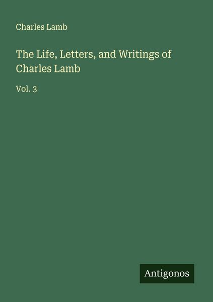 Produktbild: The Life, Letters, and Writings of Charles Lamb
