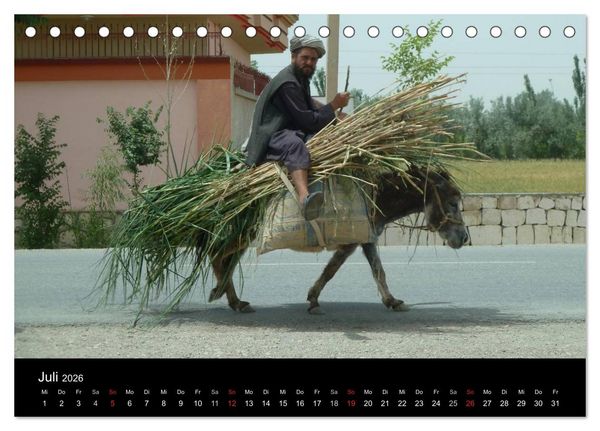 Produktbild: Afghanistan (Tischkalender 2026 DIN A5 quer), CALVENDO Monatskalender