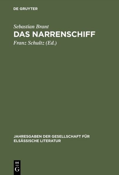 Produktbild: Das Narrenschiff