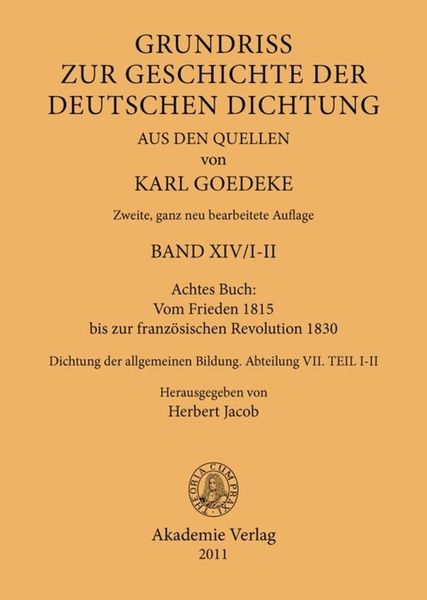 Produktbild: Achtes Buch: Vom Frieden 1815 bis zur franz&ouml;sischen Revolution 1830