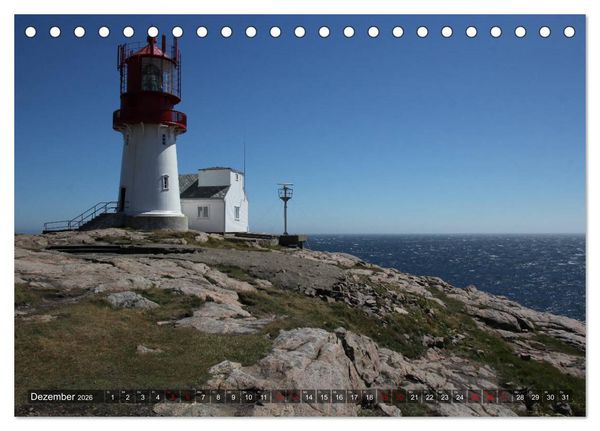 Produktbild: Norwegen 2026 - Im Land der Fjorde, Fjelle und Trolle (Tischkalender 2026 DIN A5 quer), CALVENDO Monatskalender