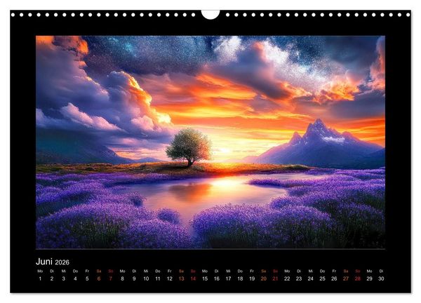 Produktbild: Im Wechselspiel der Jahreszeiten (Wandkalender 2026 DIN A3 quer), CALVENDO Monatskalender