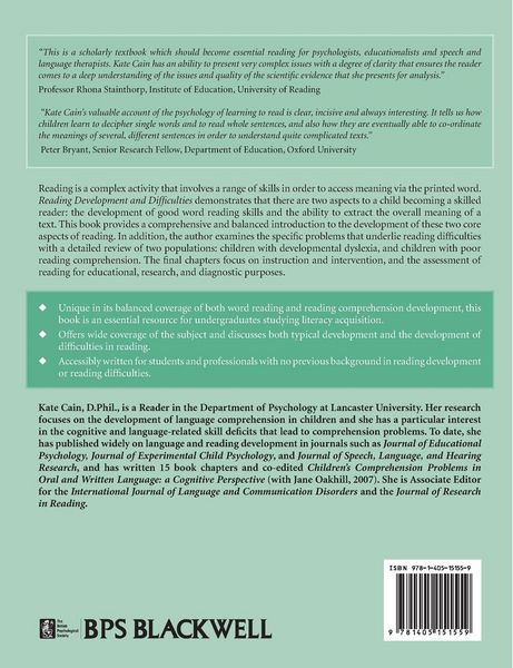 Produktbild: Reading Development and Diffic