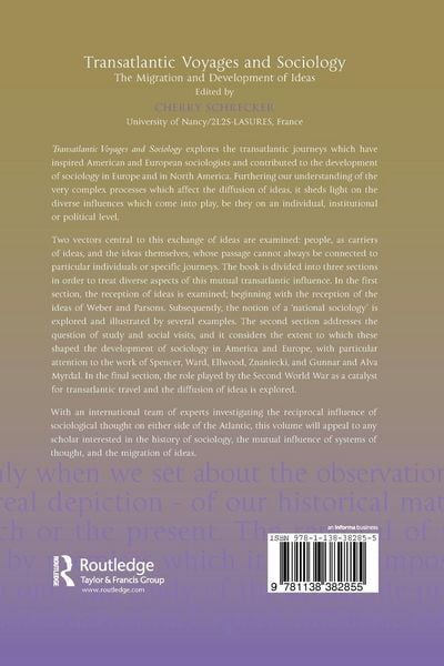 Produktbild: Transatlantic Voyages and Sociology