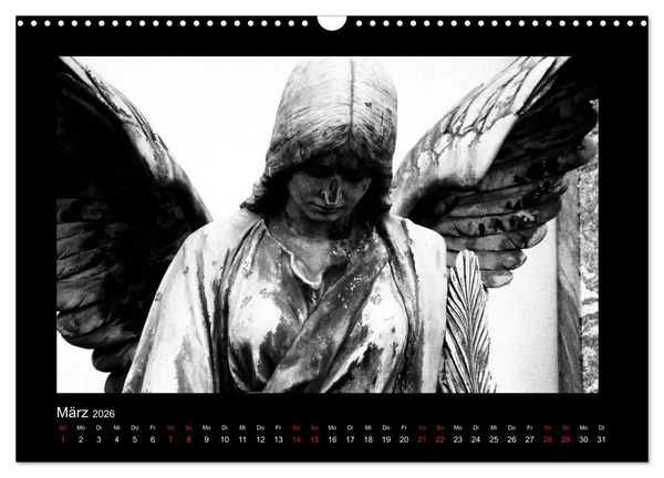 Produktbild: Die Engel von Melaten (Wandkalender 2026 DIN A3 quer), CALVENDO Monatskalender