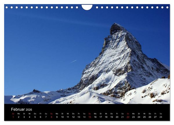 Produktbild: Faszination Matterhorn (Wandkalender 2026 DIN A4 quer), CALVENDO Monatskalender