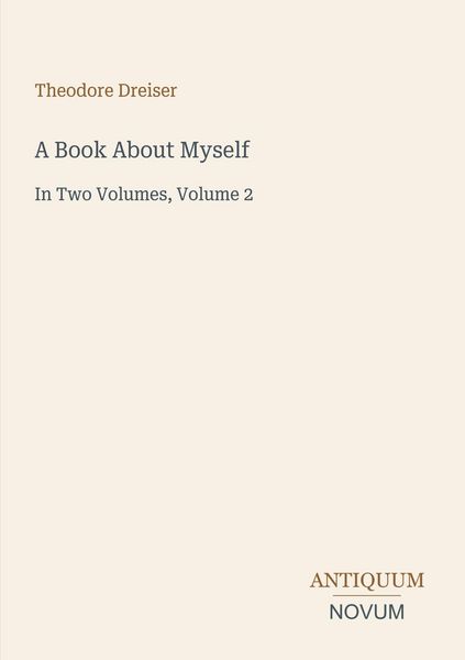 Produktbild: A Book About Myself