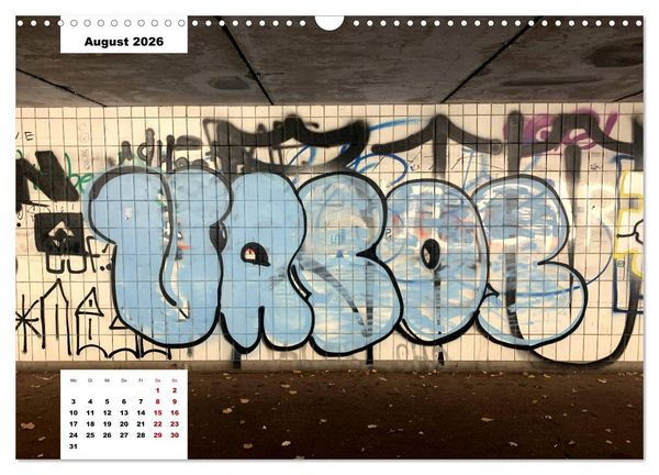 Produktbild: Hamburg Graffiti (Wandkalender 2026 DIN A3 quer), CALVENDO Monatskalender
