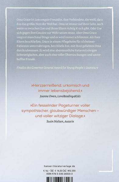 Produktbild: Zoe, Grace und der Weg zur&uuml;ck nach Hause