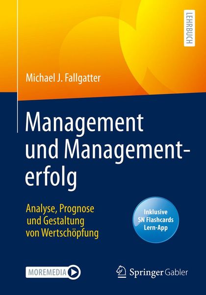 Produktbild: Management und Managementerfolg