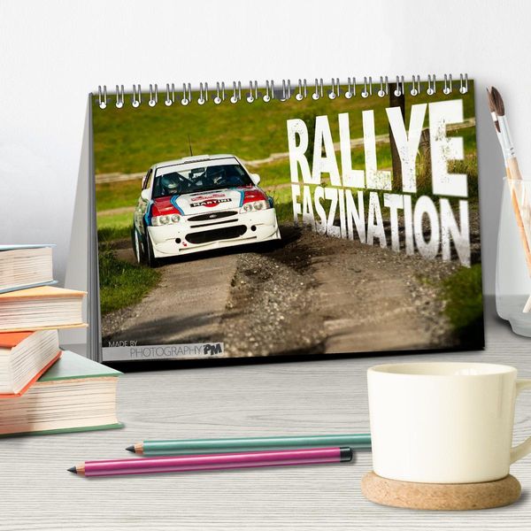 Produktbild: Rallye Faszination 2026 (Tischkalender 2026 DIN A5 quer), CALVENDO Monatskalender