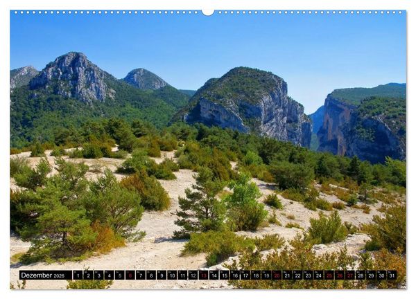 Produktbild: Verzaubernde Provence (hochwertiger Premium Wandkalender 2026 DIN A2 quer), Kunstdruck in Hochglanz