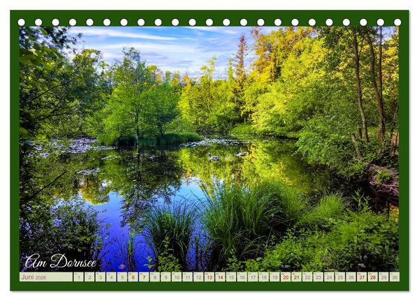 Produktbild: Dreieich Natur Pur (Tischkalender 2026 DIN A5 quer), CALVENDO Monatskalender