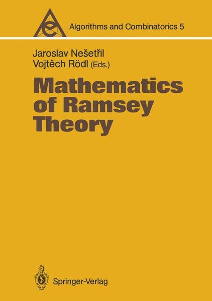 Produktbild: Mathematics of Ramsey Theory