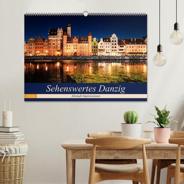 Produktbild: Sehenswertes Danzig (Wandkalender 2026 DIN A2 quer), CALVENDO Monatskalender