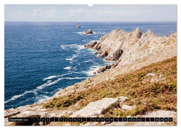 Produktbild: Frankreich - Traumstr&auml;nde & Felsenk&uuml;sten (Wandkalender 2026 DIN A2 quer), CALVENDO Monatskalender