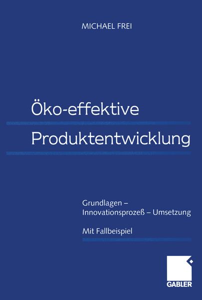 Produktbild: &Ouml;ko-effektive Produktentwicklung