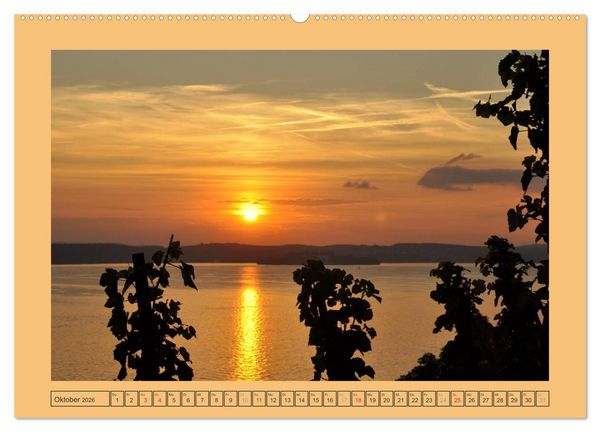 Produktbild: Impressionen vom sch&ouml;nen Bodensee (Wandkalender 2026 DIN A2 quer), CALVENDO Monatskalender
