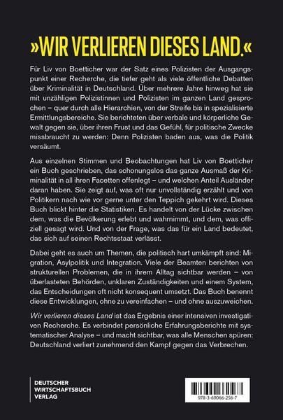 Produktbild: Wir verlieren dieses Land