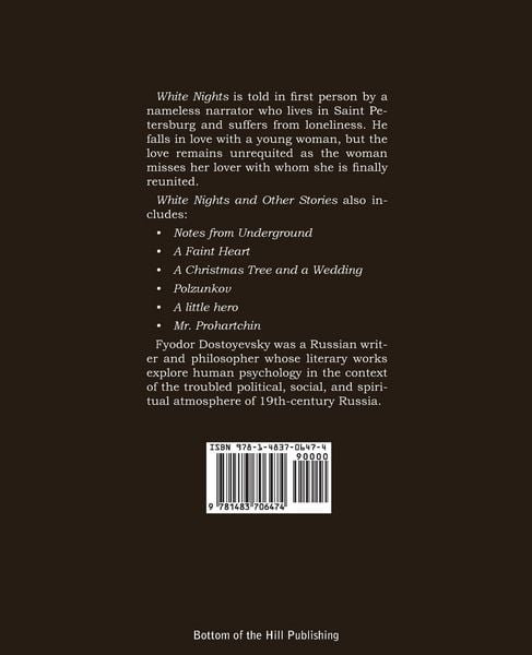 Produktbild: White Nights and Other Stories