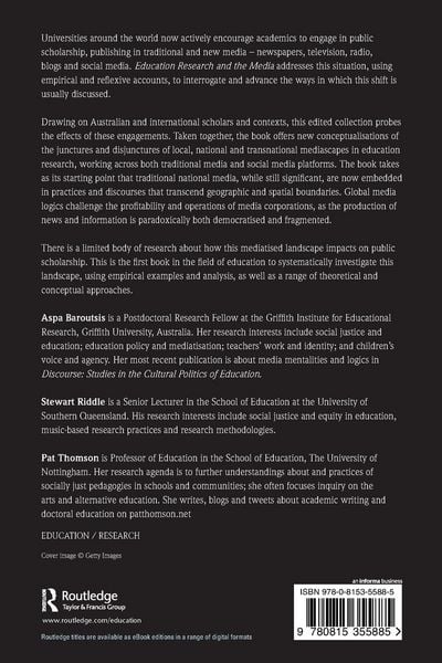 Produktbild: Education Research and the Media