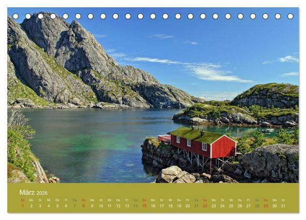 Produktbild: What a wonderful world (Tischkalender 2026 DIN A5 quer), CALVENDO Monatskalender