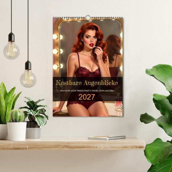 Produktbild: Kostbare Augenblicke (Wandkalender 2027 DIN A3 hoch), CALVENDO Monatskalender