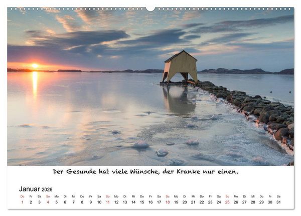 Produktbild: Meditation Wasser (Wandkalender 2026 DIN A2 quer), CALVENDO Monatskalender