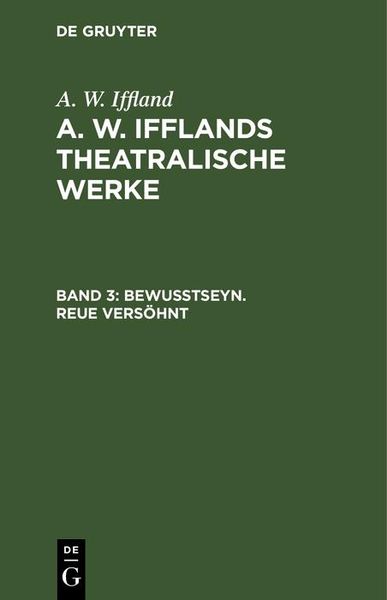 Produktbild: Bewu&szlig;tseyn. Reue vers&ouml;hnt
