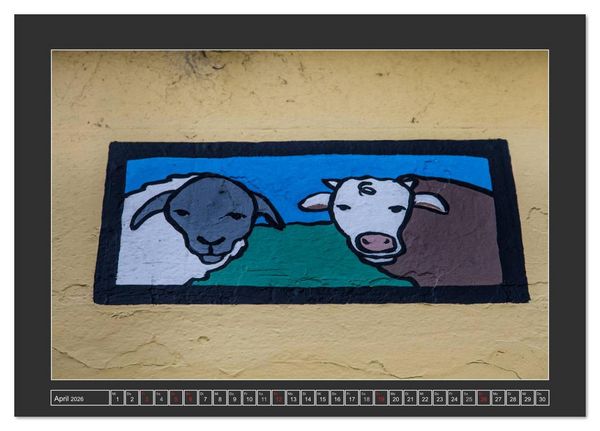 Produktbild: IRLAND - Insel der gl&uuml;cklichen Schafe (Tischkalender 2026 DIN A5 quer), CALVENDO Monatskalender