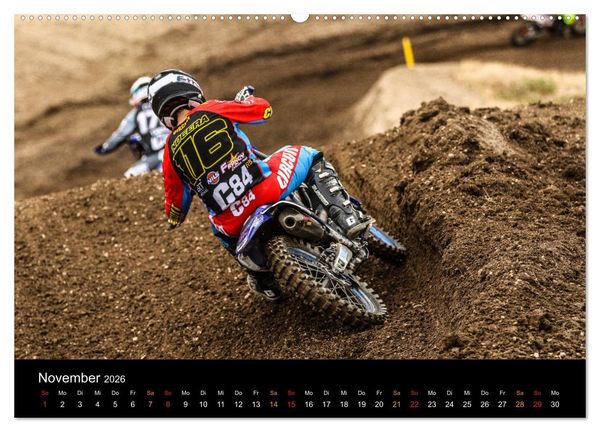 Produktbild: MOTOX 2026 (Wandkalender 2026 DIN A2 quer), CALVENDO Monatskalender