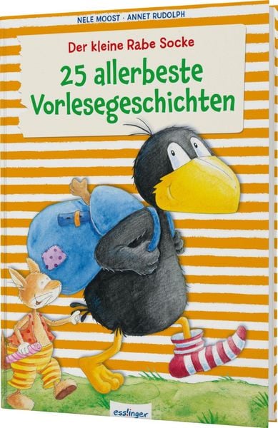 Der kleine Rabe Socke: 25 allerbeste Vorlesegeschichten, Gebundene Ausgabe von Nele Moost, Esslinger in der Thienemann-Esslinger Verlag GmbH