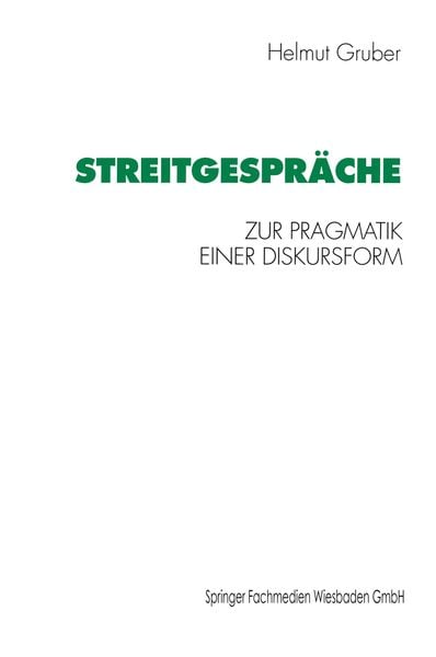 Produktbild: Streitgespr&auml;che