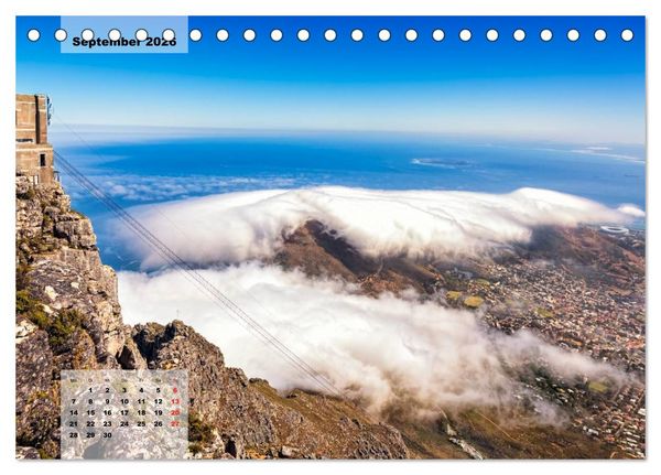 Produktbild: S&uuml;dafrika &ndash; Kapstadt und Westkap (Tischkalender 2026 DIN A5 quer), CALVENDO Monatskalender
