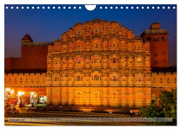 Produktbild: Indien Rajasthan: Unterwegs im Land der K&ouml;nige (Wandkalender 2026 DIN A4 quer), CALVENDO Monatskalender