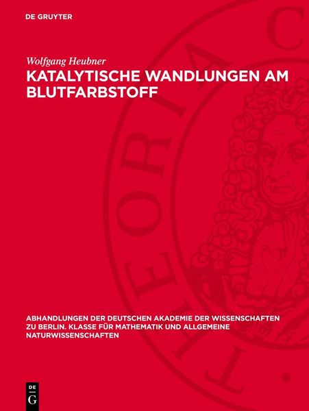 Produktbild: Katalytische Wandlungen am Blutfarbstoff