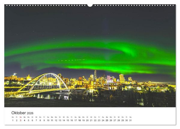 Produktbild: Nordlichter - ein beeindruckendes Schauspiel. (hochwertiger Premium Wandkalender 2026 DIN A2 quer), Kunstdruck in Hochglanz