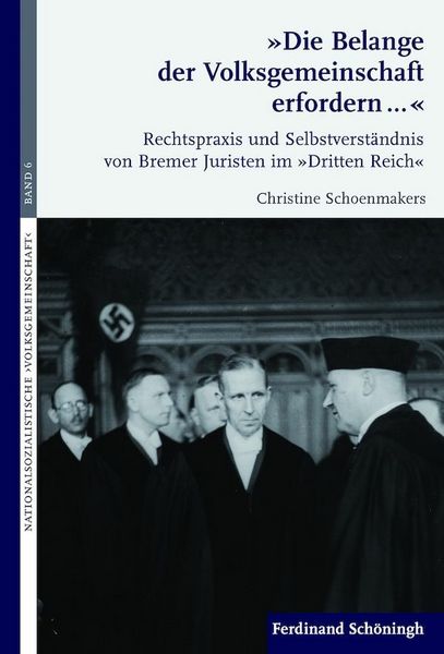 Produktbild: "Die Belange der Volksgemeinschaft erfordern..."