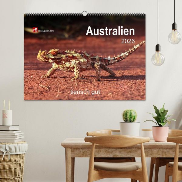 Produktbild: Australien tierisch gut 2026 (Wandkalender 2026 DIN A2 quer), CALVENDO Monatskalender