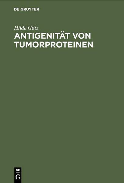 Produktbild: Antigenit&auml;t von Tumorproteinen