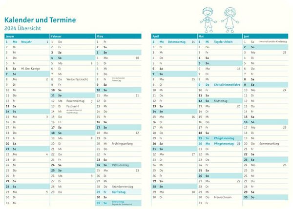 Produktbild: ErzieherInnenkalender 2024 / 2025