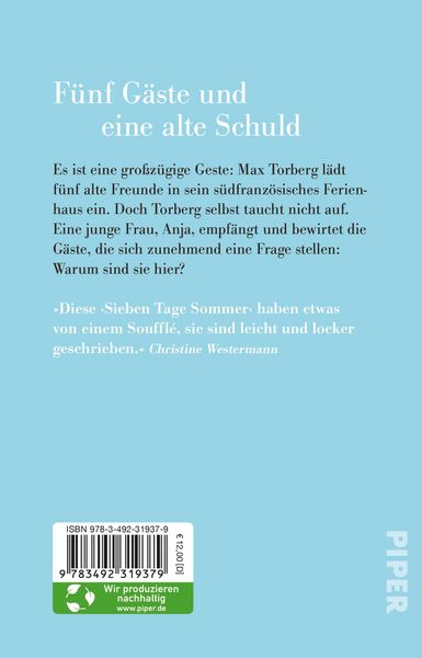 Produktbild: Sieben Tage Sommer