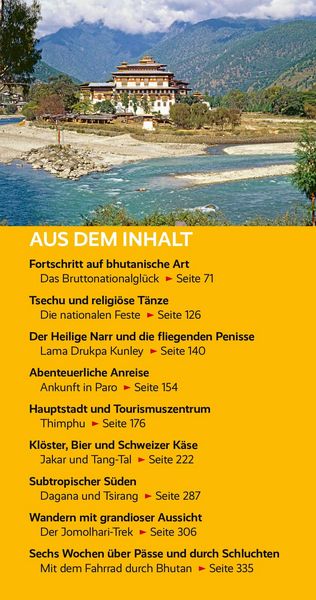 Produktbild: TRESCHER Reisef&uuml;hrer Bhutan
