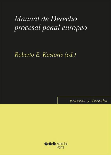 Produktbild: Manual de derecho procesal penal europeo
