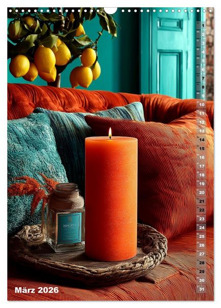 Produktbild: Kerzenwelt (Wandkalender 2026 DIN A3 hoch), CALVENDO Monatskalender